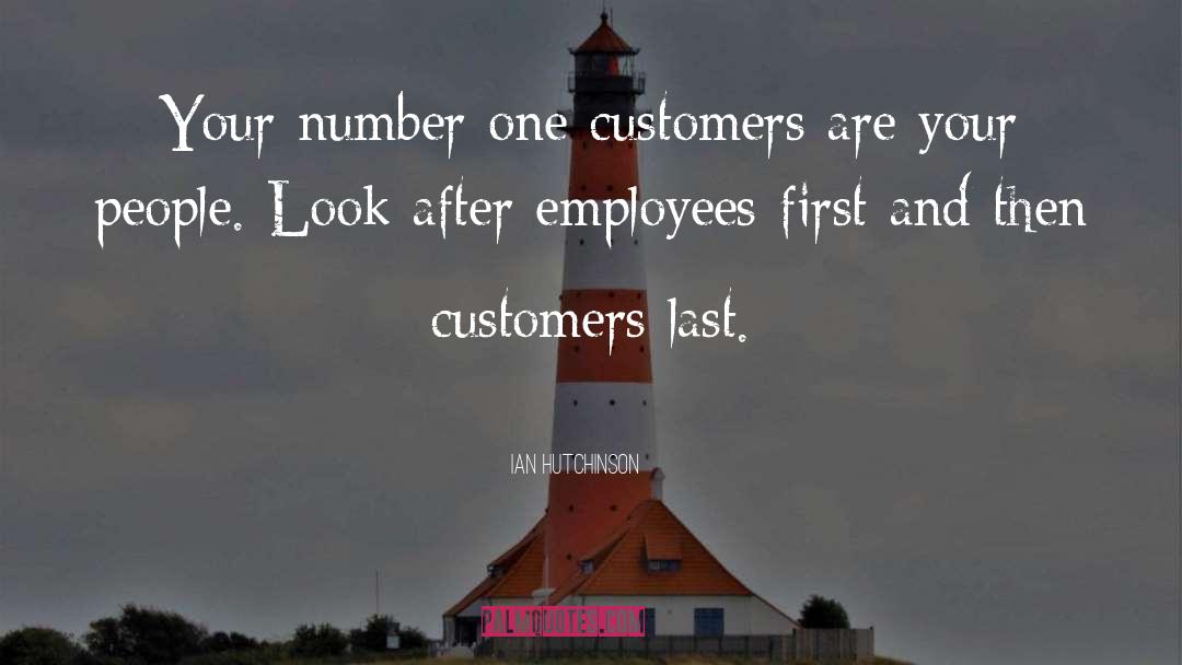 Servicing Customers quotes by Ian Hutchinson