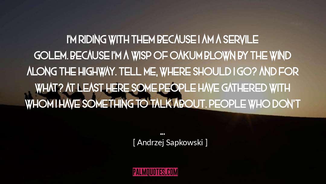 Servile quotes by Andrzej Sapkowski