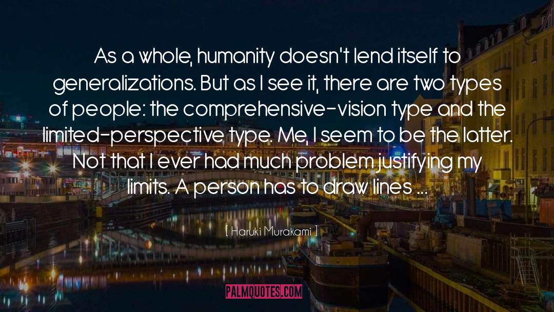 Serving Humanity quotes by Haruki Murakami