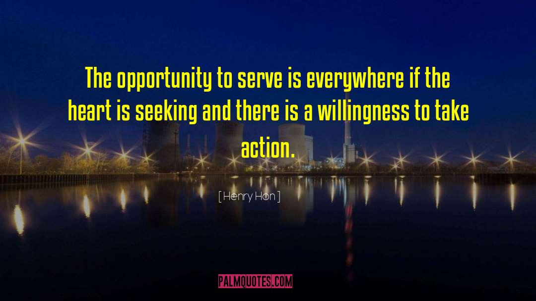 Serving Others quotes by Henry Hon