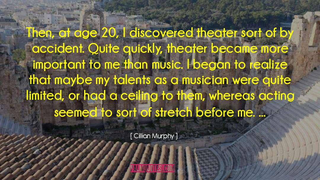 Sesede Terziyans Age quotes by Cillian Murphy