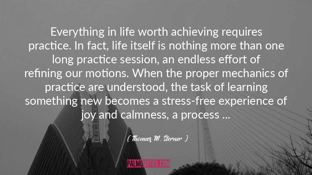 Session quotes by Thomas M. Sterner