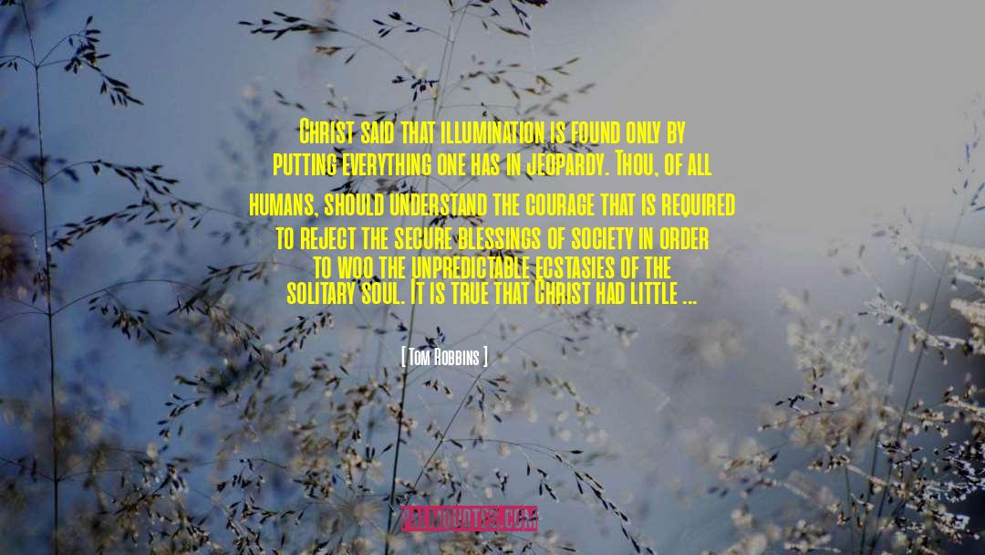 Set Apart Femininity quotes by Tom Robbins