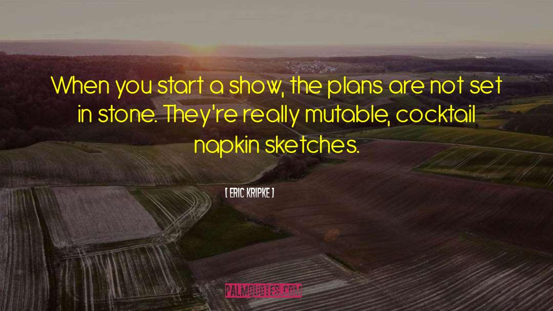 Set In Stone quotes by Eric Kripke