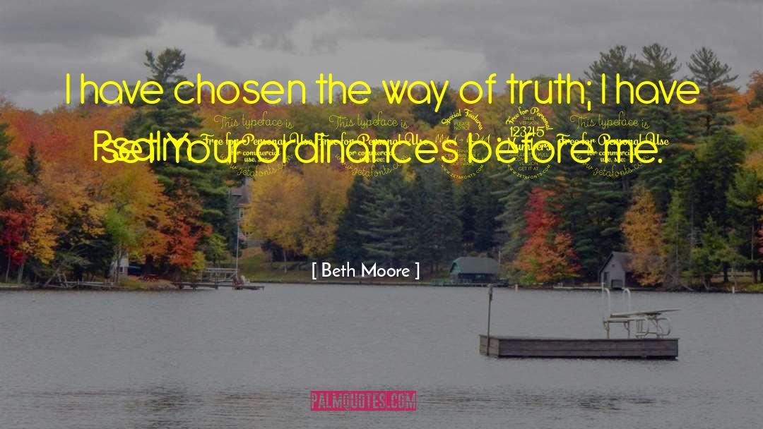 Set The Truth Free quotes by Beth Moore