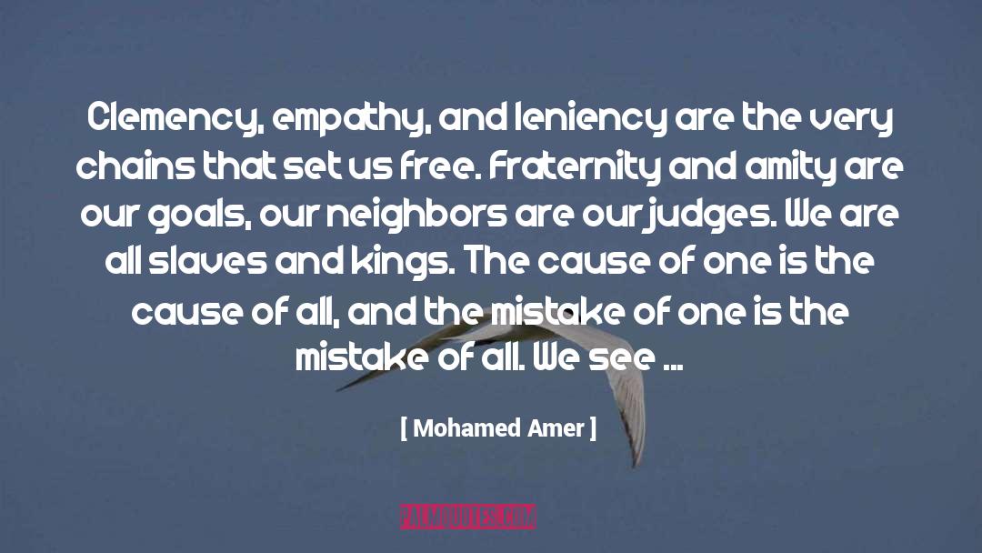 Set Us Free quotes by Mohamed Amer