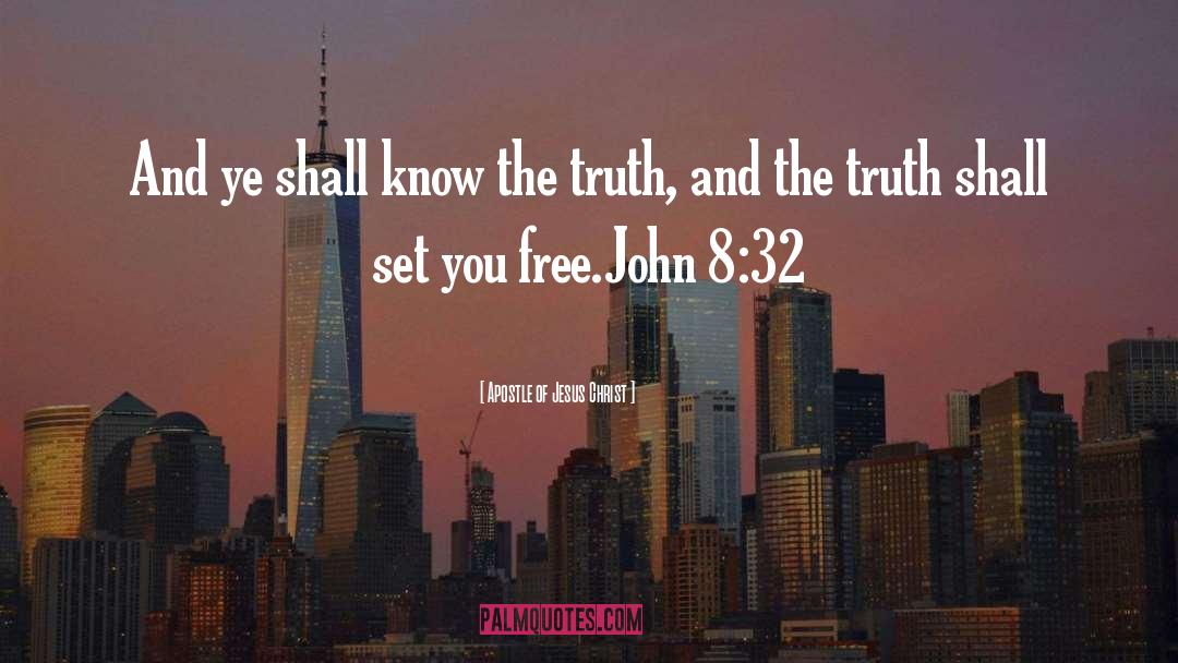 Set You Free quotes by Apostle Of Jesus Christ