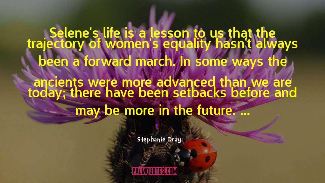 Setbacks quotes by Stephanie Dray