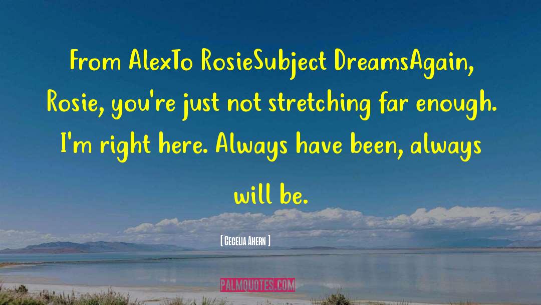 Seth Alex quotes by Cecelia Ahern