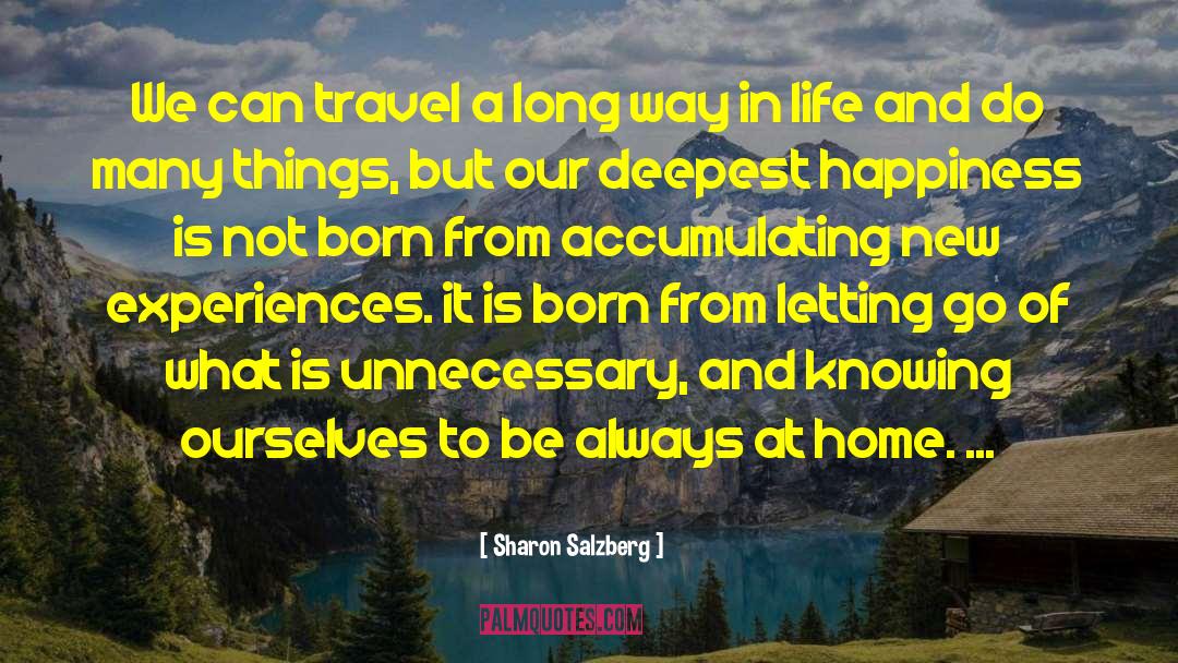 Settineri Home quotes by Sharon Salzberg