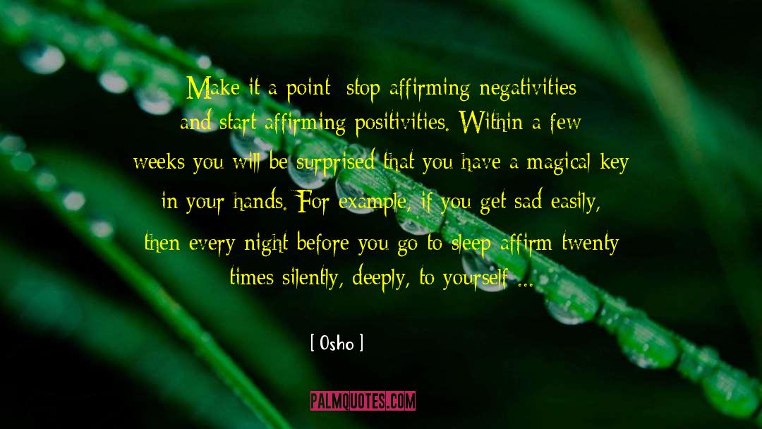 Setting A Good Example quotes by Osho