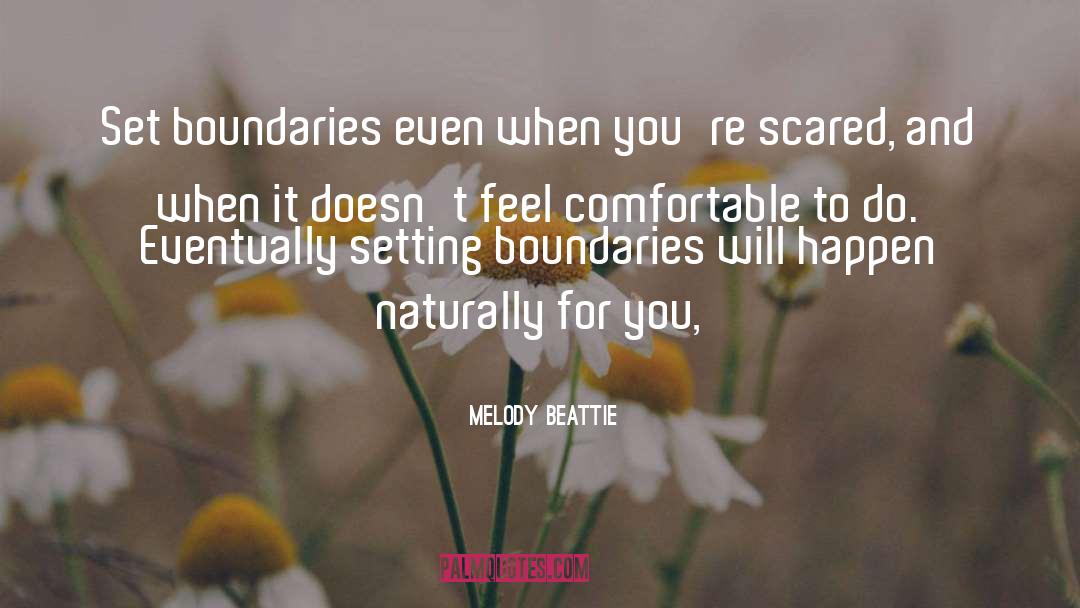 Setting Boundaries quotes by Melody Beattie
