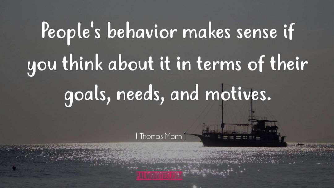 Setting Goals quotes by Thomas Mann