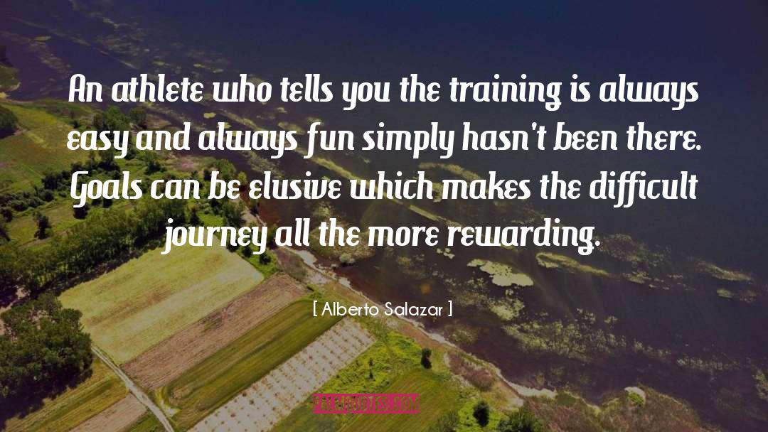 Setting quotes by Alberto Salazar