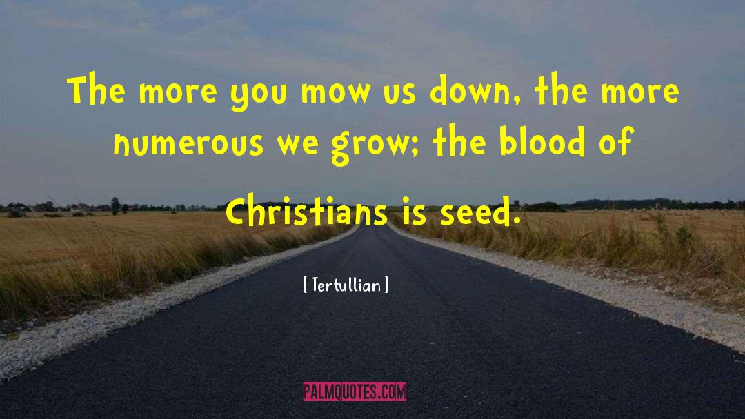 Settlemyre Seed quotes by Tertullian