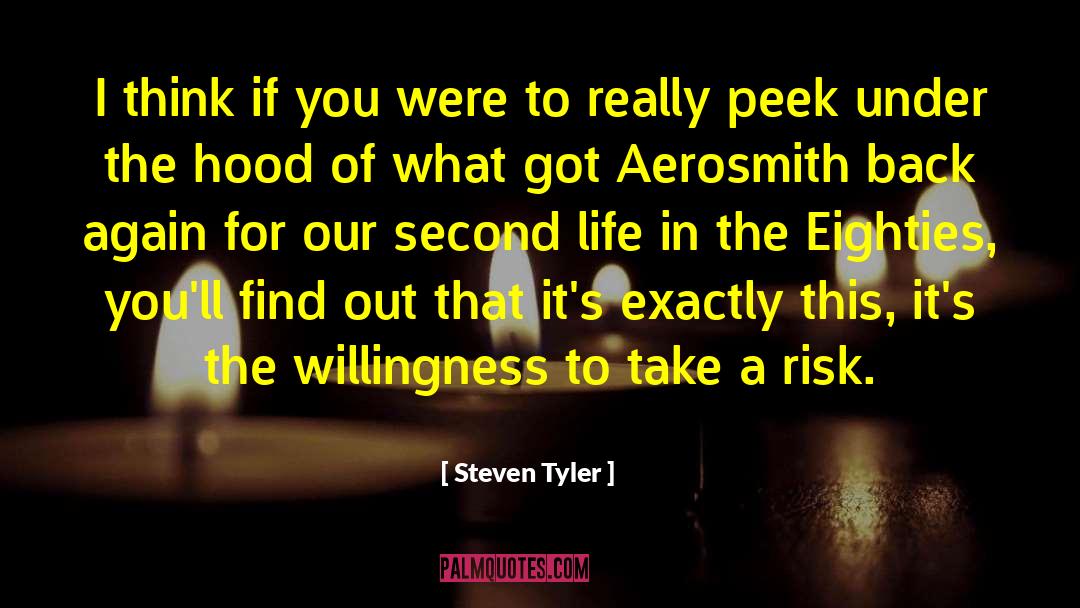 Settling For Second quotes by Steven Tyler