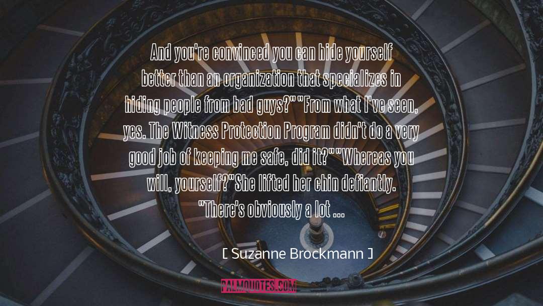 Setup Gaming quotes by Suzanne Brockmann