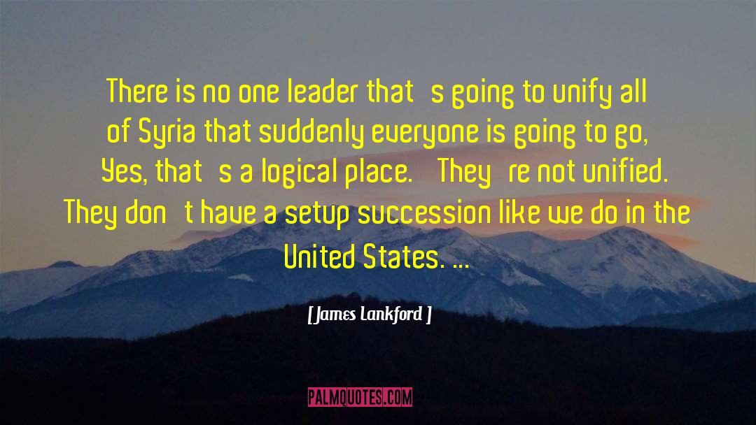 Setup quotes by James Lankford