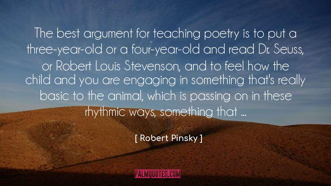 Seuss quotes by Robert Pinsky