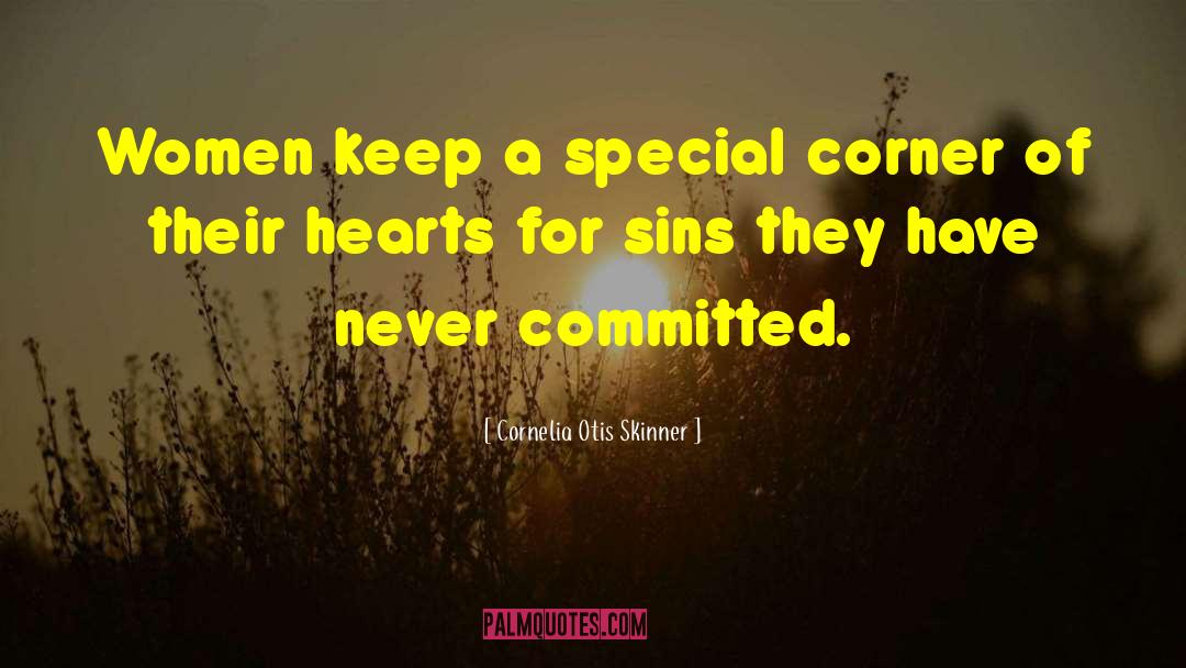 Seven Deadly Sins quotes by Cornelia Otis Skinner