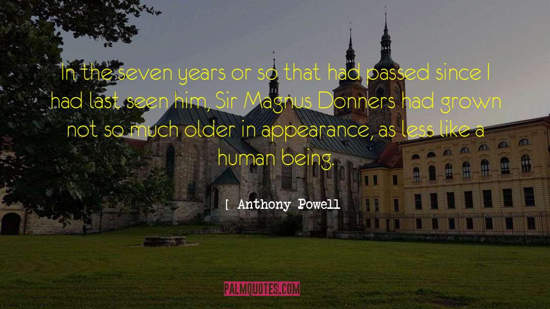 Seven Senses quotes by Anthony Powell