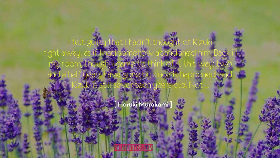 Seventeen Years Old quotes by Haruki Murakami