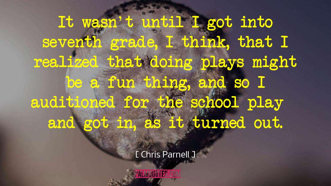 Seventh Grade quotes by Chris Parnell