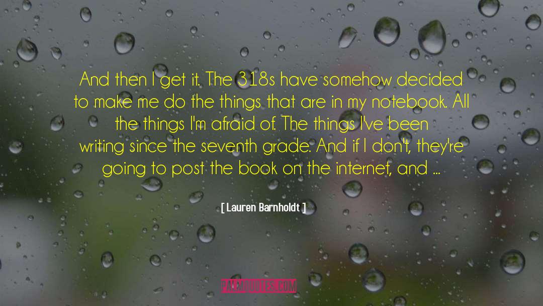 Seventh Grade quotes by Lauren Barnholdt