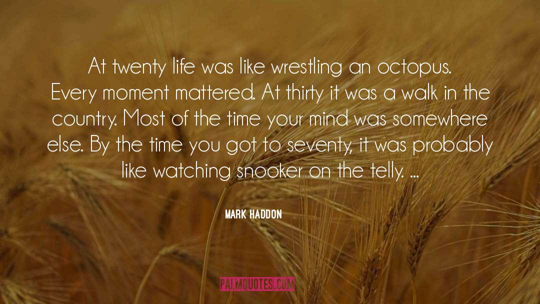 Seventies quotes by Mark Haddon