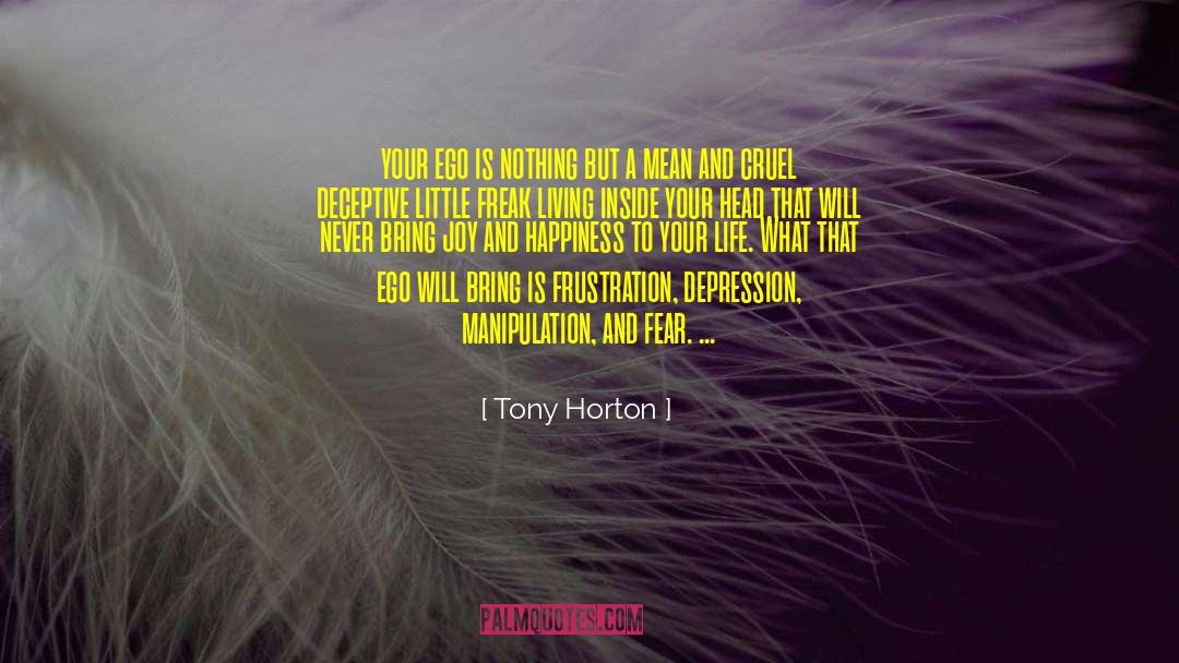 Severe Depression quotes by Tony Horton