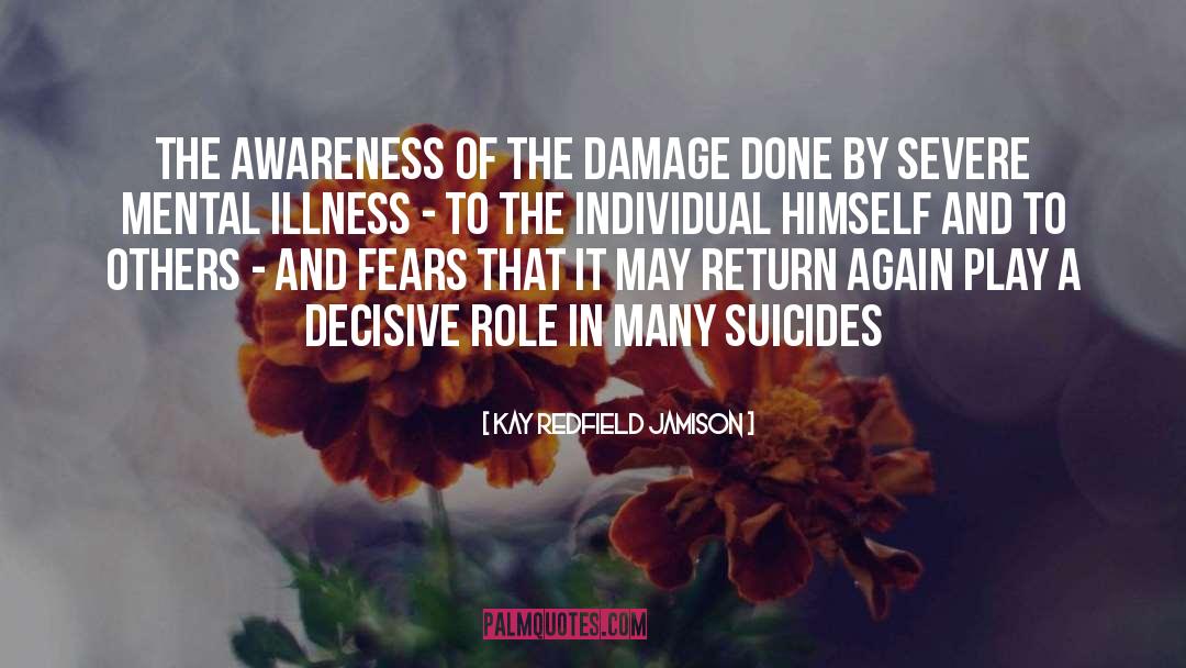 Severe Mental Illness quotes by Kay Redfield Jamison