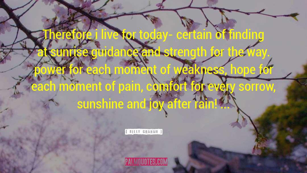 Severe Pain quotes by Billy Graham