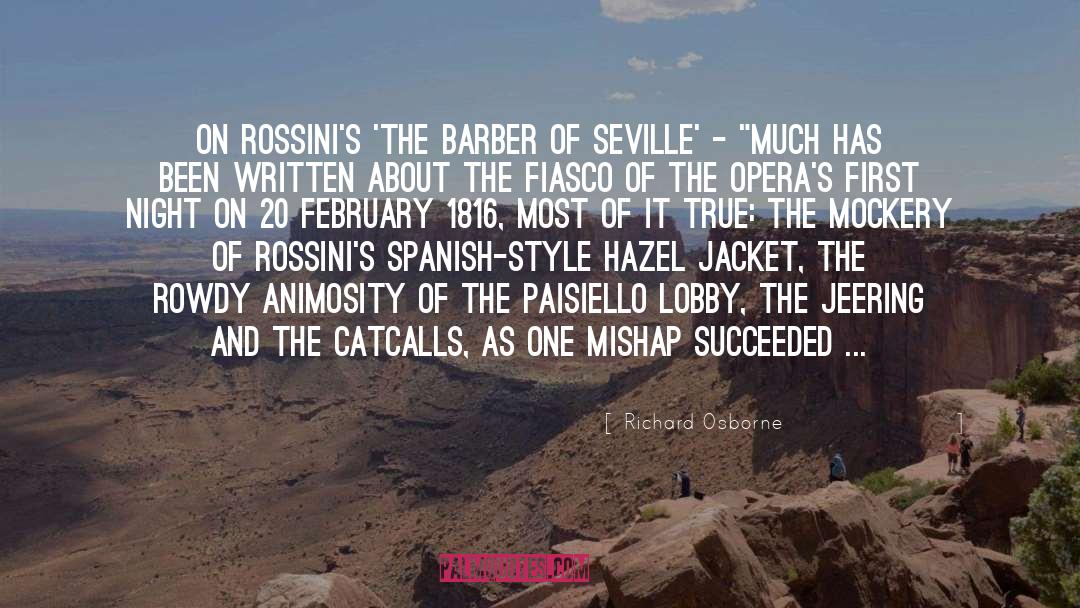 Seville quotes by Richard Osborne