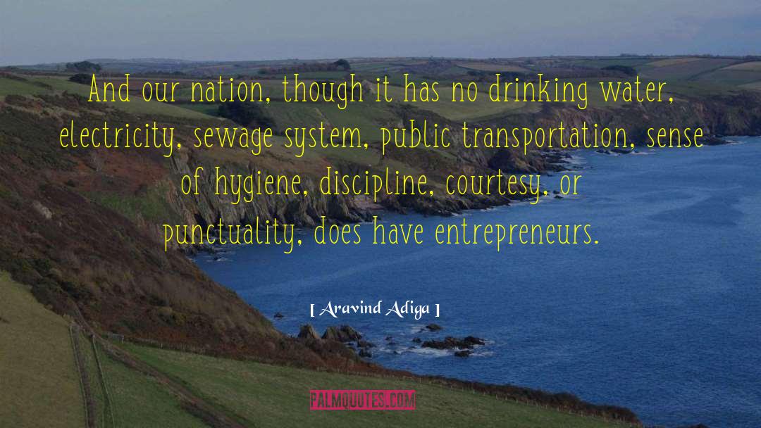 Sewage quotes by Aravind Adiga