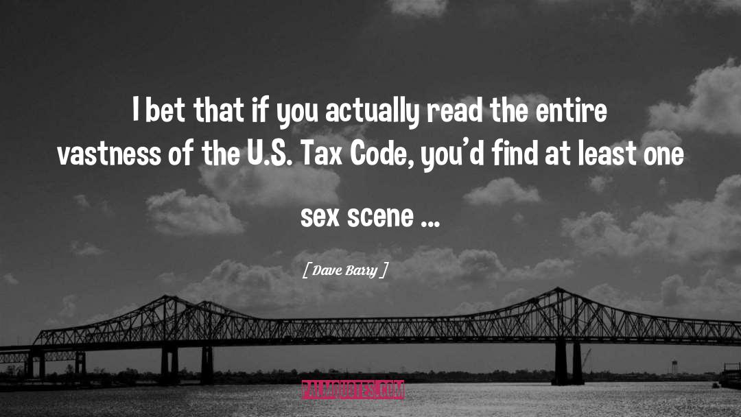 Sex Acts quotes by Dave Barry