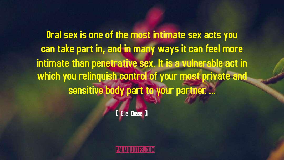 Sex Acts quotes by Elle Chase