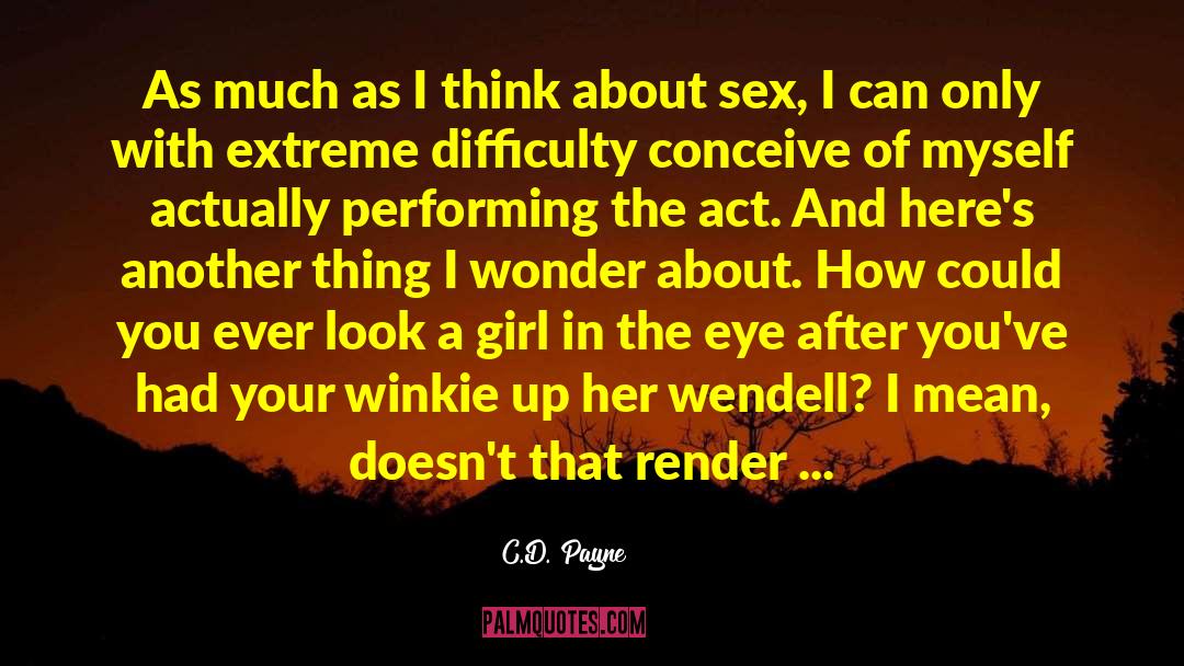 Sex After 60 quotes by C.D. Payne