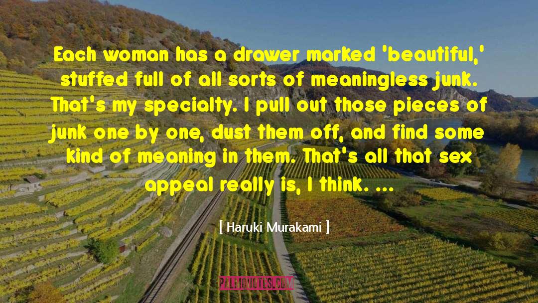 Sex Appeal quotes by Haruki Murakami