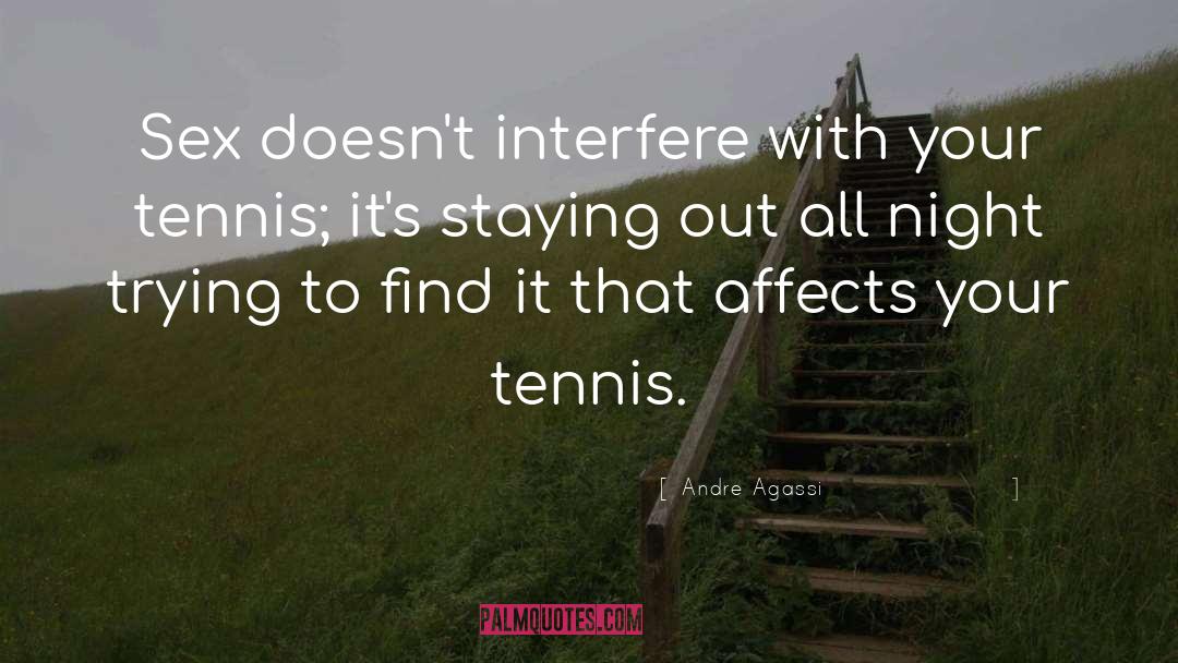 Sex Before Sports quotes by Andre Agassi