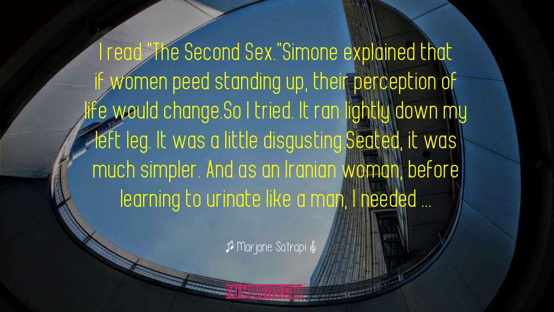 Sex Before Sports quotes by Marjane Satrapi