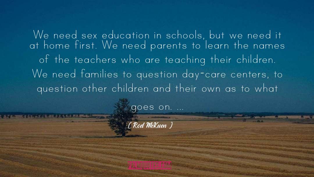 Sex Education quotes by Rod McKuen