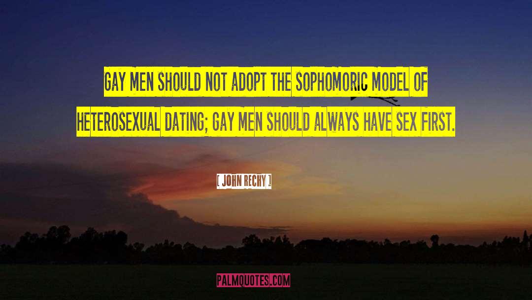 Sex Lgbt quotes by John Rechy