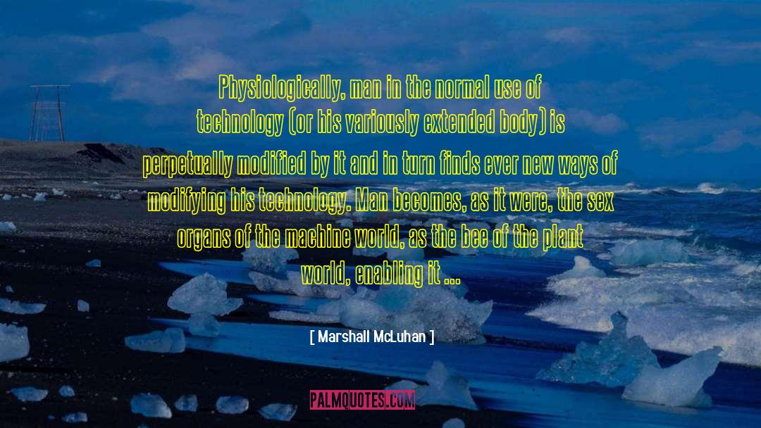 Sex Maniac quotes by Marshall McLuhan