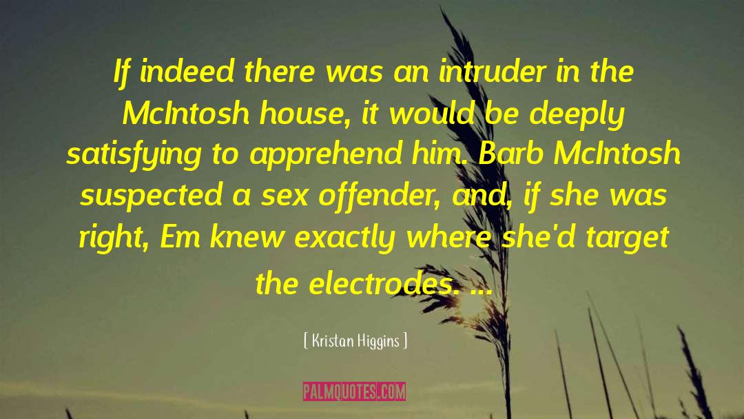 Sex Offender quotes by Kristan Higgins