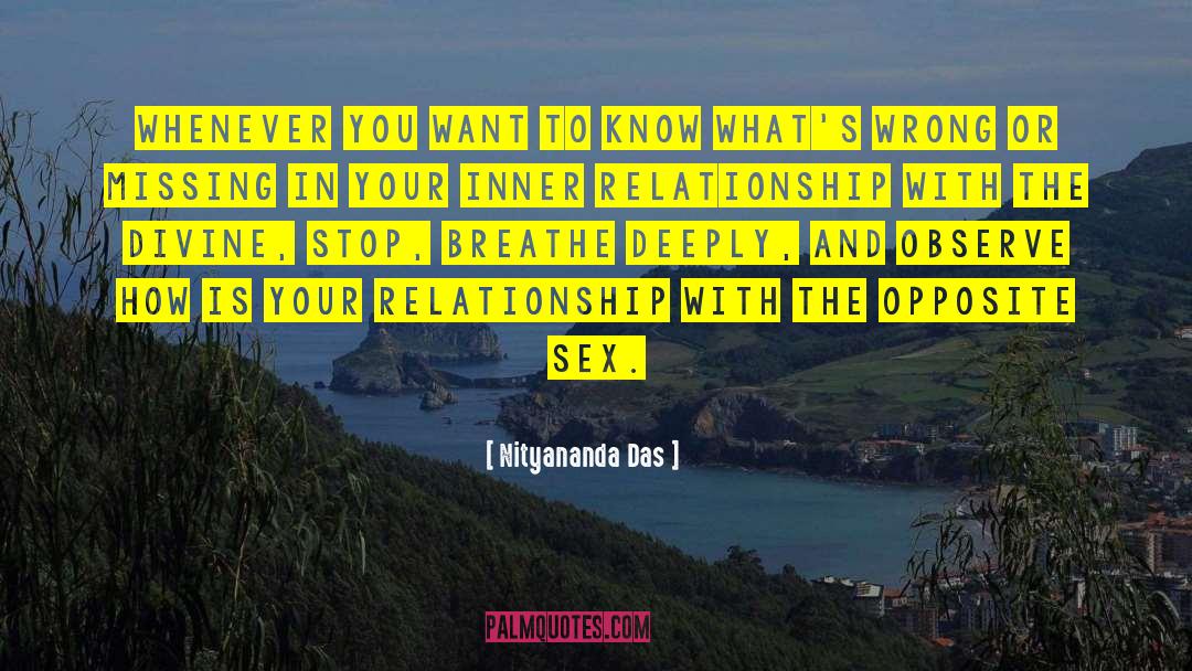 Sex Relationships quotes by Nityananda Das