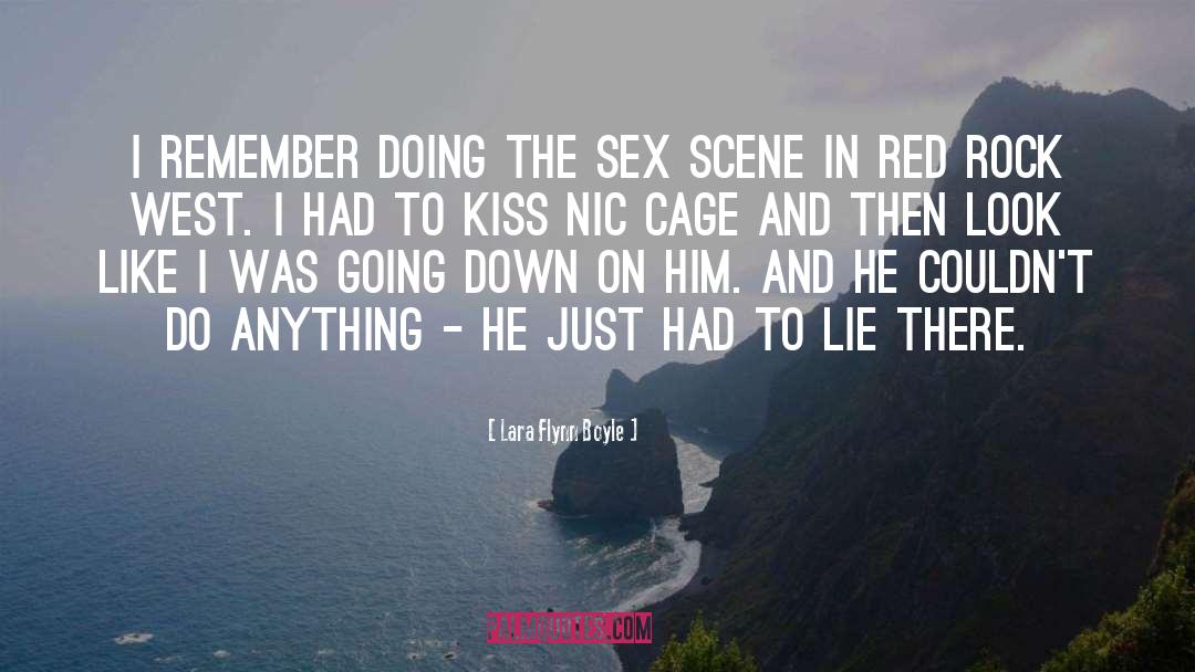 Sex Scene quotes by Lara Flynn Boyle