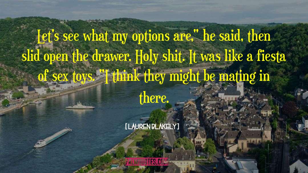 Sex Toys quotes by Lauren Blakely