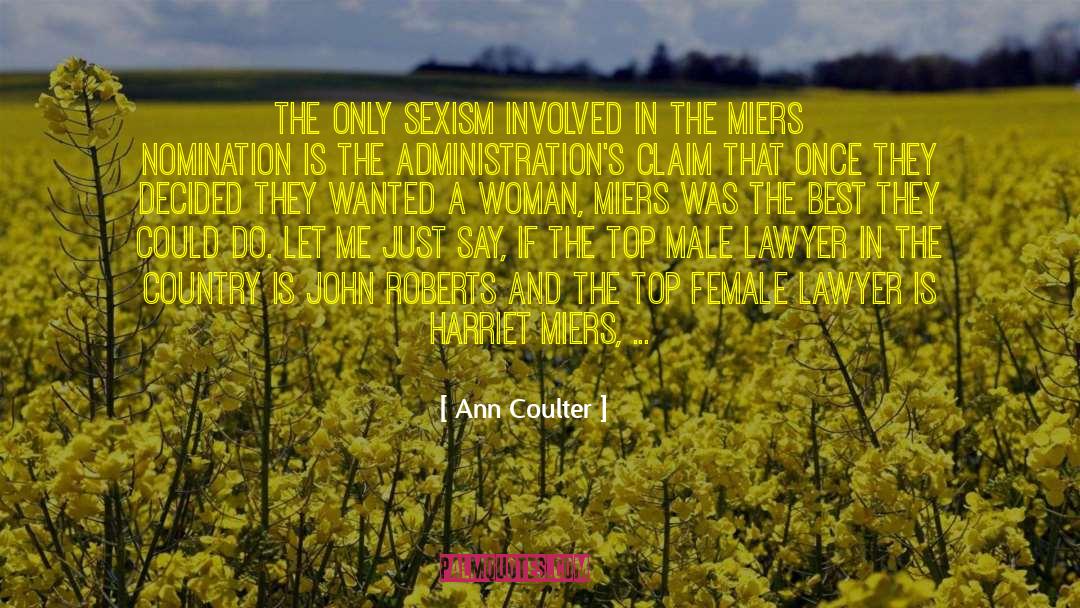 Sexism quotes by Ann Coulter