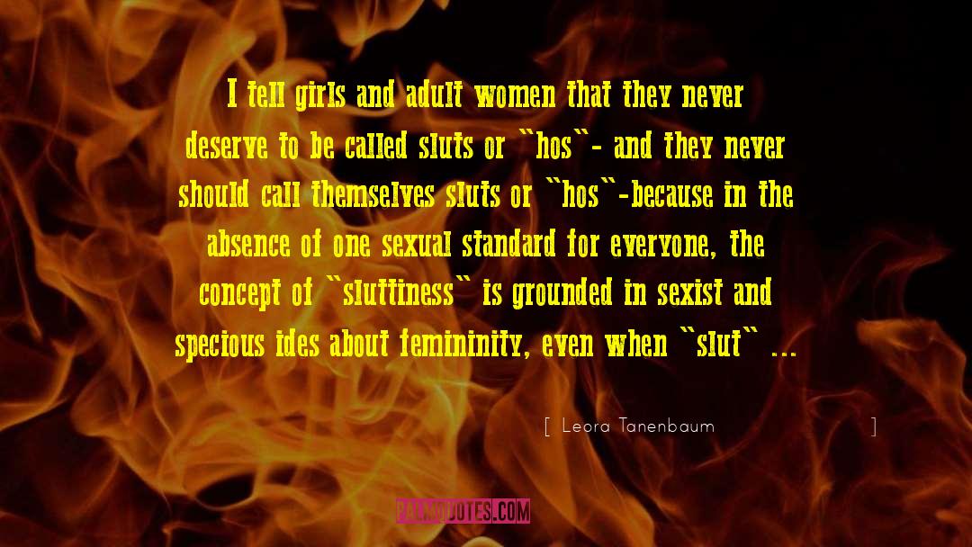 Sexist quotes by Leora Tanenbaum