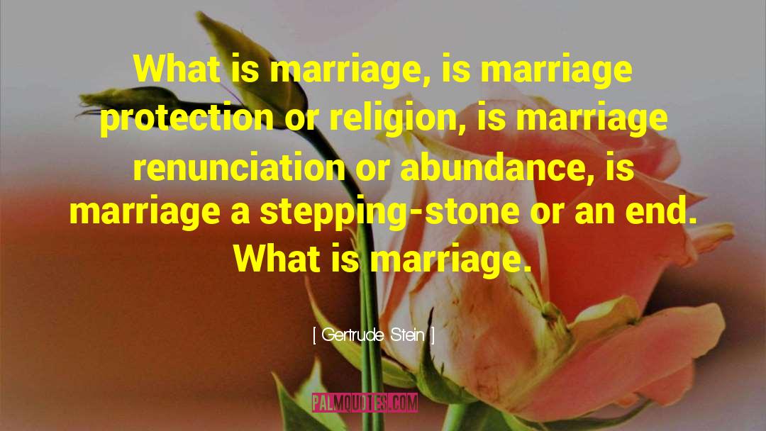 Sexless Marriage quotes by Gertrude Stein